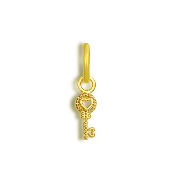 Key To My Heart Charm - EVRYJEWELS