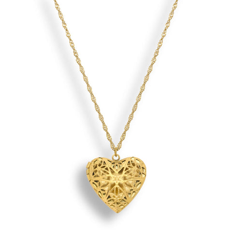 Vintage Locket Necklace - EVRYJEWELS