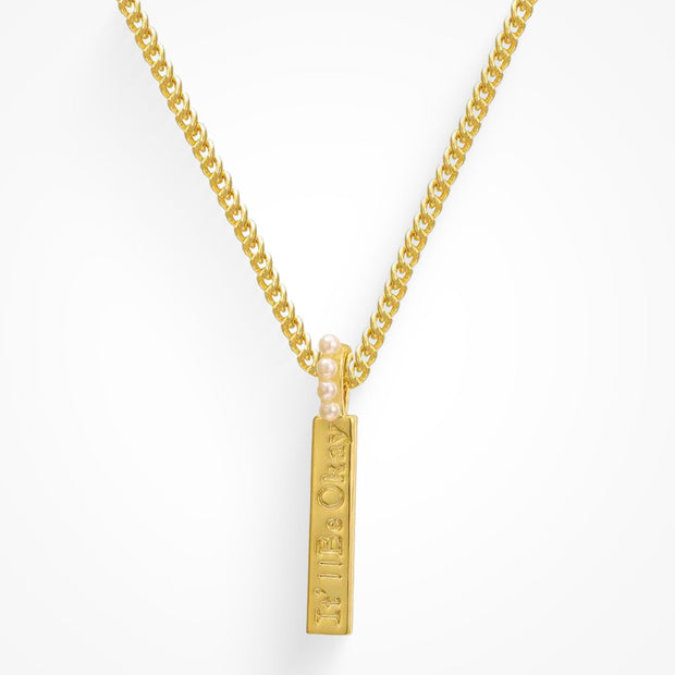 It Will Be Okay Necklace - EVRYJEWELS